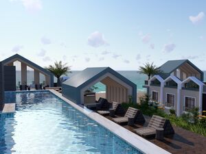 1Bedroom Apartment 61sqm pool view
