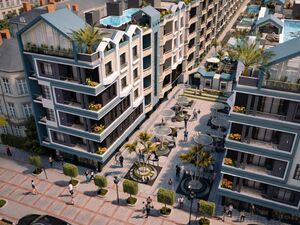 1bedroom apartment 63sqm sea view for sale,hurghada,red sea
