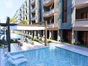 1BR Apartment 63Sqm sea & Pool view
