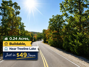 Own 0.24 Acres In Camden County MO For Just $49 Down Today!