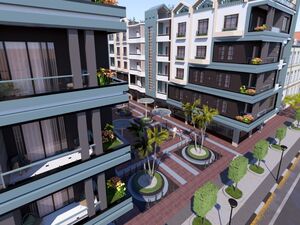 1bedoom apartment 70sqm pool view for sale in hurghada