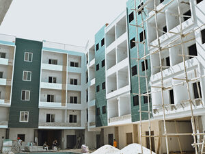 Mark Resort stands on Airport Road in Al Kawthar