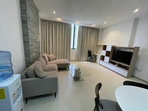 One bedroom fully furnished apartment in popular building 