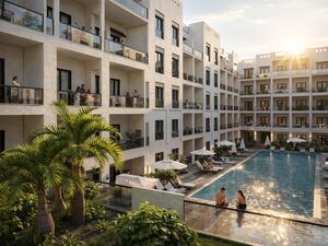 Studio 34Sqm Pool view