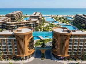 Studio with Private Beach & Direct Sea View