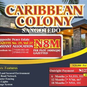Carribean Colony, Sangotedo, Ajah