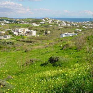 Land  in Syros island Greece