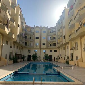 2B-168 Unfurnished apartment in Al Ahyaa with a pool