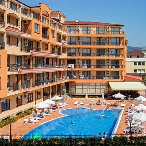 1 bedroom apartment with pool view in complex Efir 2, Sunny 