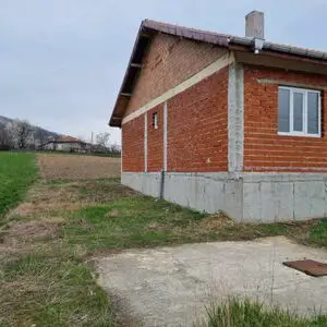 New build house, concrete strucure, Nature, Varna province, 