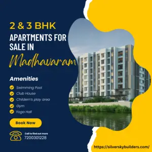 Modern Living Redefined: Silversky Builders' 2 & 3 BHK Apart