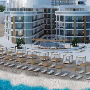 One bedroom apartment with terrace in a luxury 1st line