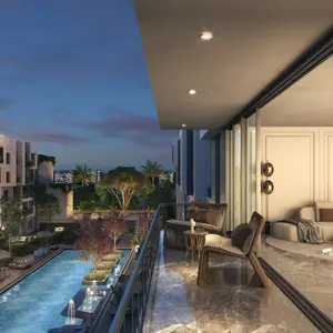  Apartment one bedroom 78 Sqm pool view PLATINUM RESORT 