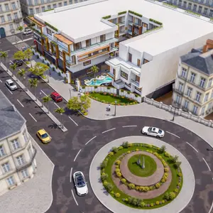  Studio 30 Sqm street view, Panorama Magawish. Hurghada