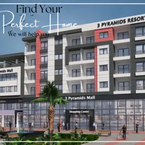 3 Pyramids Resort✨🌴, unit 310,gbvf 2 bedrooms - 117m2 