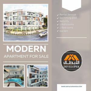 Besko Luxury 1 bedroom with garden and pool view 57m2