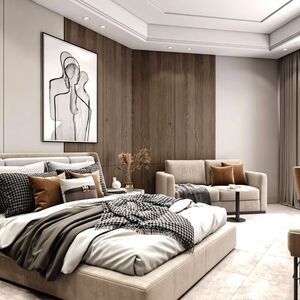  Studio 60m sea view with private garden 20m in el mamsha