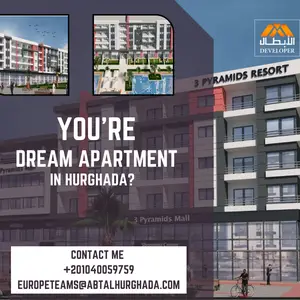 🌴 3 Pyramids Resort  – Studio 60m2 -Pure Luxury In Hurghada