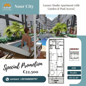 Noor City Hurghada. Don't mis this unique opportunity!