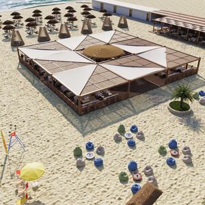  Studio 60m sea & garden view in el mamsha