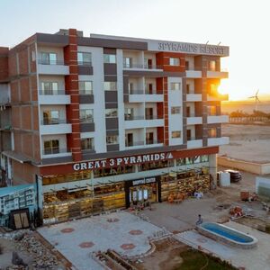 Al Ahyaa. 2 bedroom flat 108 m2 with city, sea view.Hurghada