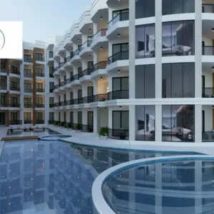 Private Beach , 64 sqm one-bedroom apartment for sale.