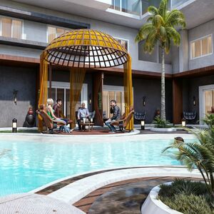  One Bedroom Apartment 50sqm pool view