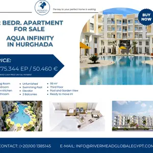2 Bedr. Apartment for Sale - Aqua Infinity Resort - HURGHADA