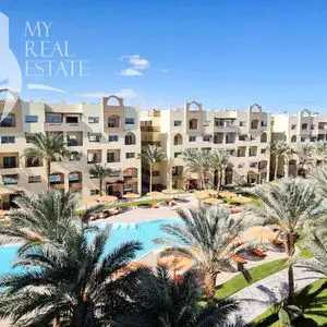 Pool view 1 bedroom apartment for sale in El Karma Resort