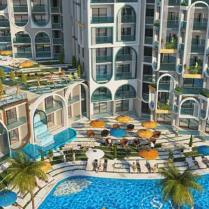Sea Pool View 73 Sqm Apt in Stone Heights Resort