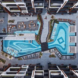 Stylish 42 sqm Studio with Stunning Mountain View in Iconic 