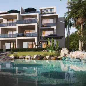  Apartment one bedroom 80 m located in One7 Residency. 