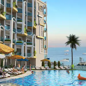 1-bedroom apartment 62 m., with pool view, Stone Heights