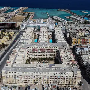  apartment one bedroom 75 Sqm Street view, Arabia. Hurghada.