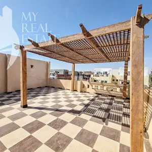 1 bedroom apartment with private roof terrace in Magawish