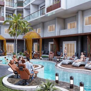 2BR Pool View Apartment in Prime Magawish Area