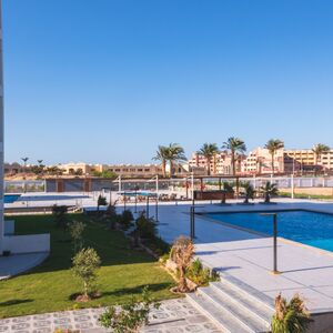 studio 52sqm landescap view in scandic resort-hurghada