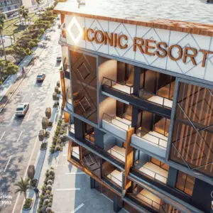 Spacious 3-Bedroom Apartment with Pool View