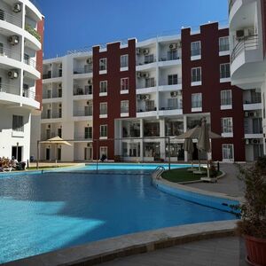 FURNISHED STUDIO WITH POOL VIEW BALCONY AQUA PALMS