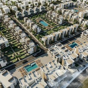 1bedroom apartment 90sqm pool view for sale,in hurghada 