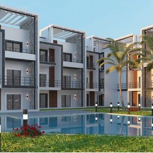 1BD apartment with private garden in village road