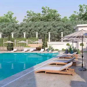 Pool level Apartment with garden & Pool