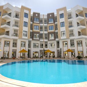 2BD apartment 90Sqm Garden & Pool view