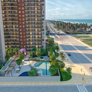 3-Bedroom Apartment in Praia do Futuro, Beira-Mar