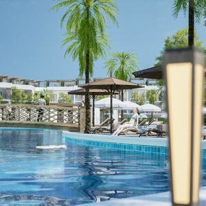 2BDR APARTEMNT WITH GARDEN - HURGHADA- HOLIDAYS PARK RESORT 