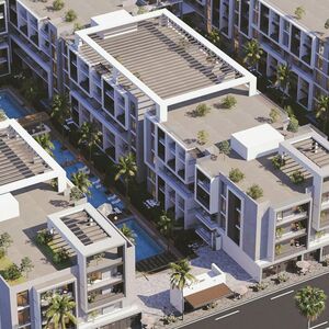 73 sqm Apartment. 1 Bedroom & Living Room with Private Garde