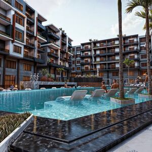 A 56 sqm apartment with a prime view of the main street 