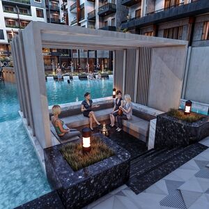 1BR Apartment 75Sqm in elhadabaa