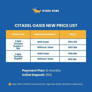 Citadel Oasis 3, Ogombo, Ajah