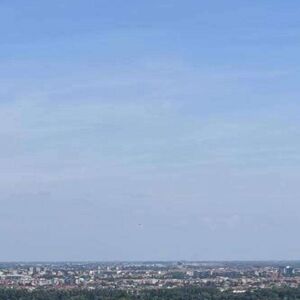 A beautiful plot with a view of the city of Rakovac